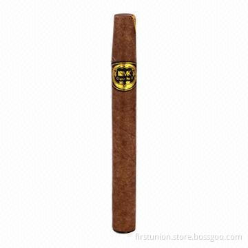 Disposable E-cigar, Up to 500 Puffs, Dark Brown Appearance, OEM and ODM Orders Welcomed